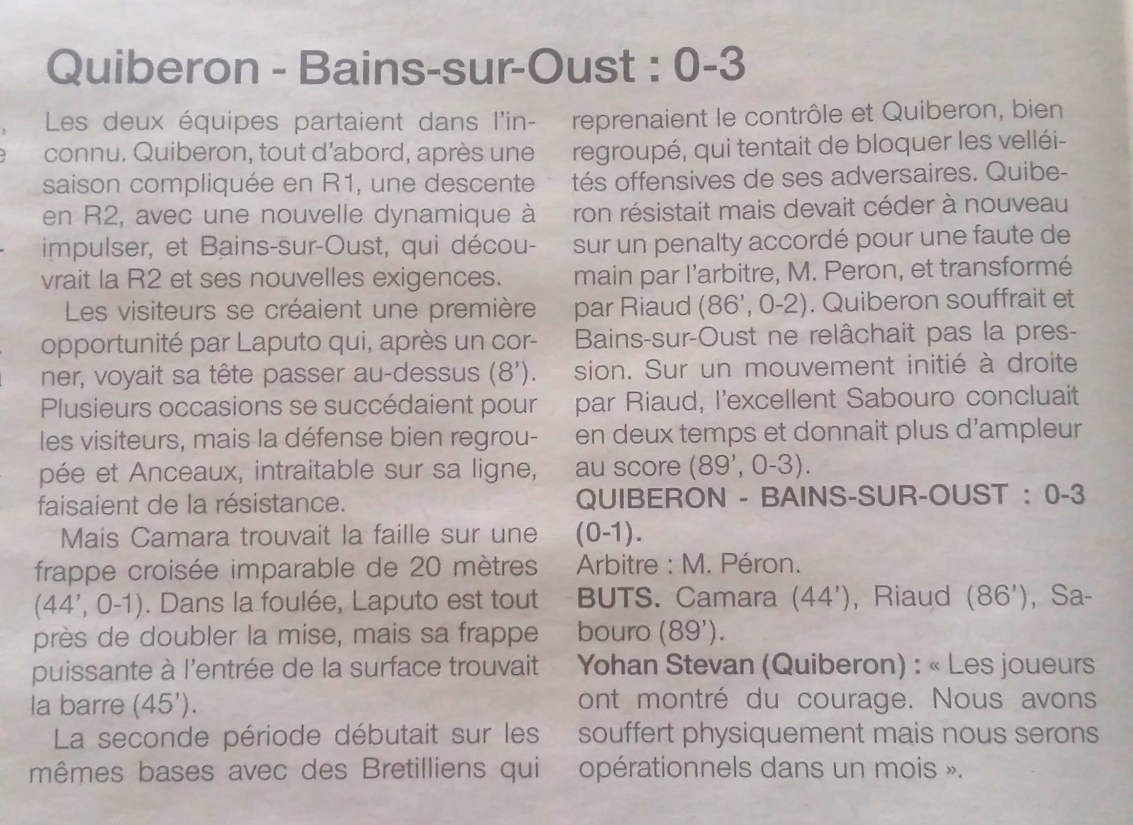 rencontre bains sur oust